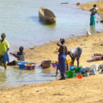 Senegal rivier bij Podor