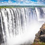 Victoria Falls watervallen Zimbabwe