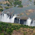 Victoria Falls watervallen Zimbabwe