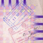 stempel paspoort visum Marokko