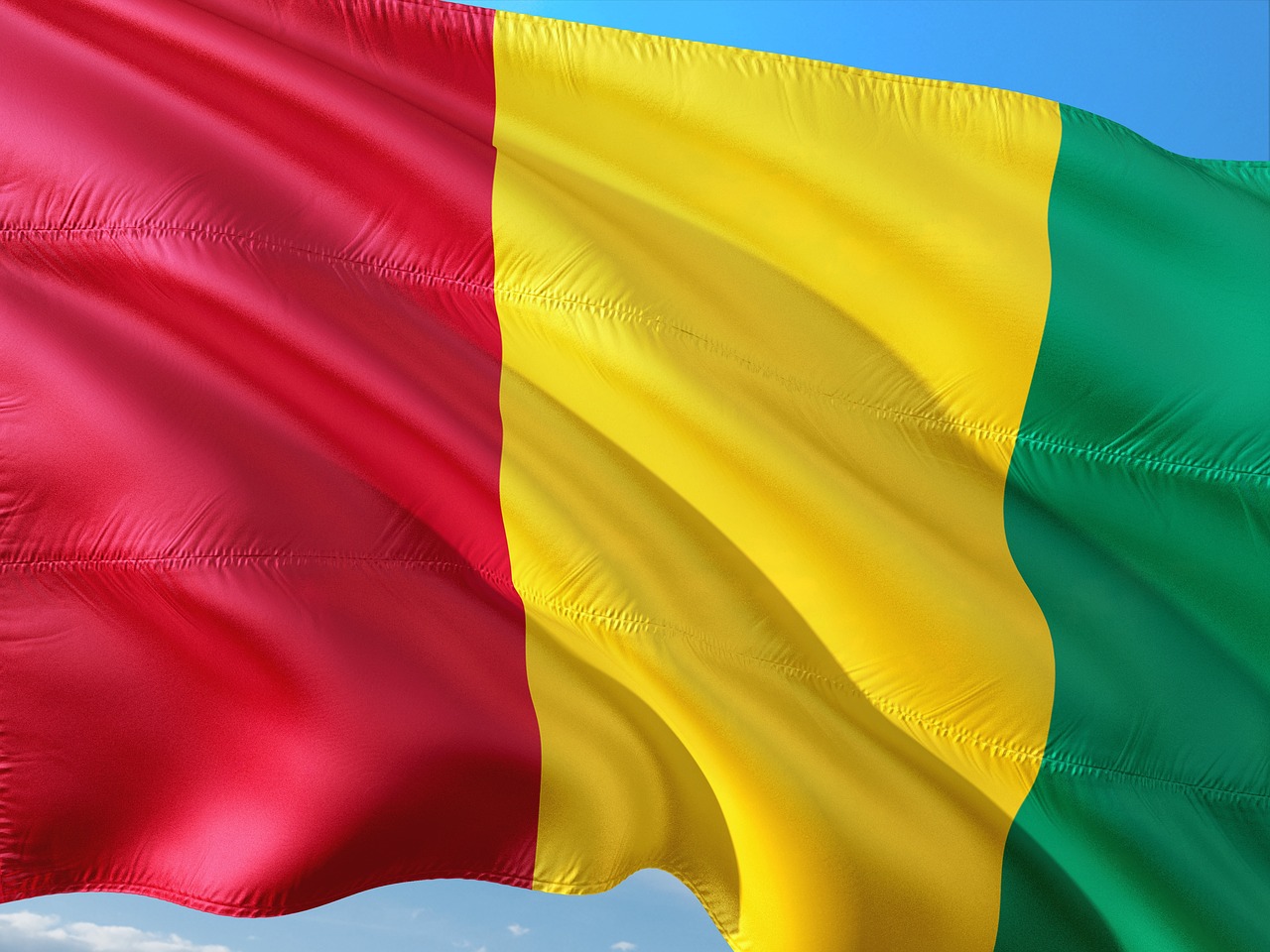 de vlag van Guinee - Stunningtravel
