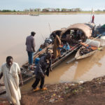 Over de Bari rivier naar Djenne Mali