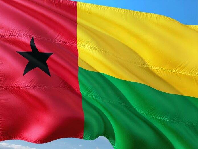 Vlag van Guinee Bissau